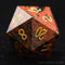 D20 en pierre acajou