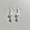 Boucles d'Oreilles Étoile & D6