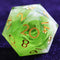 Lot de D20 Nuage de Jade