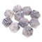 D20 marbré (lot de 10)