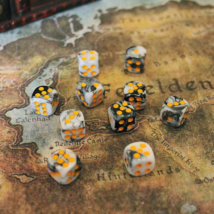 HENBRANDT JEU DE dés à Six Faces Jeu de dés de Couleur D6 Lot de 10 EUR HENBRANDT JEU DE dés à Six Faces Jeu de dés de Couleur D6 Lot de 10 EUR