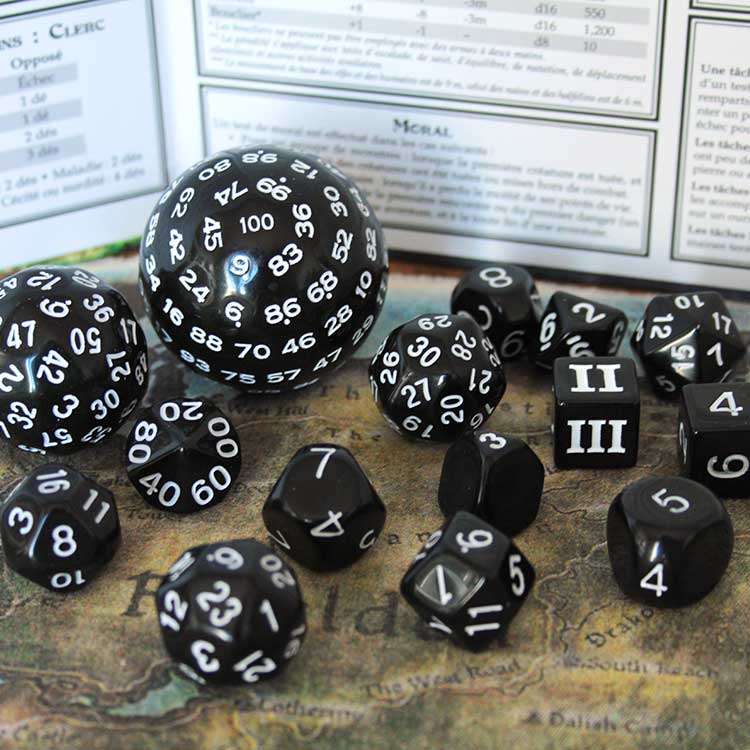 Dés D20 en vrac faits à la main - Qualité pour RPG et jeux de société Dés D20 en vrac faits à la main - Qualité pour RPG et jeux de société