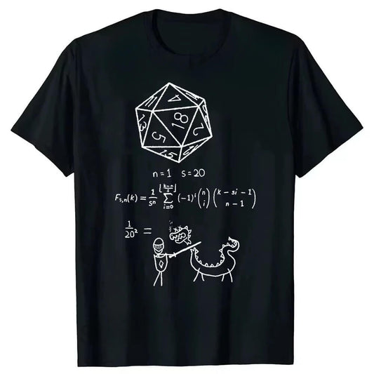 Tee-Shirt JDR - Formule du D20