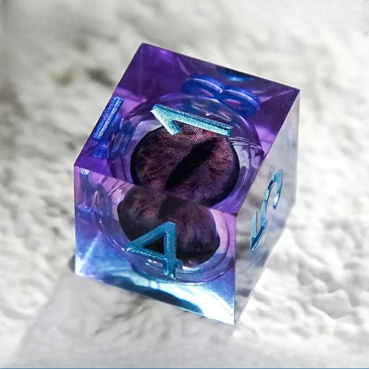 Lot De 10 Dés Transparents D6 16mm - Pour DND, MTG, RPG, Tenzi Et Jeux De Société