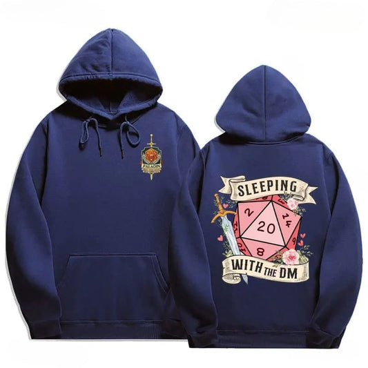 Sweat D&D motif dos - Dormir avec le MJ