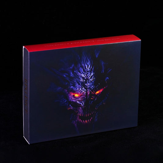Coffret Cadeau JDR - 5 Sets de Dés en Métal + Piste à Dés