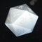 D20 en oeil de chat bleu gris