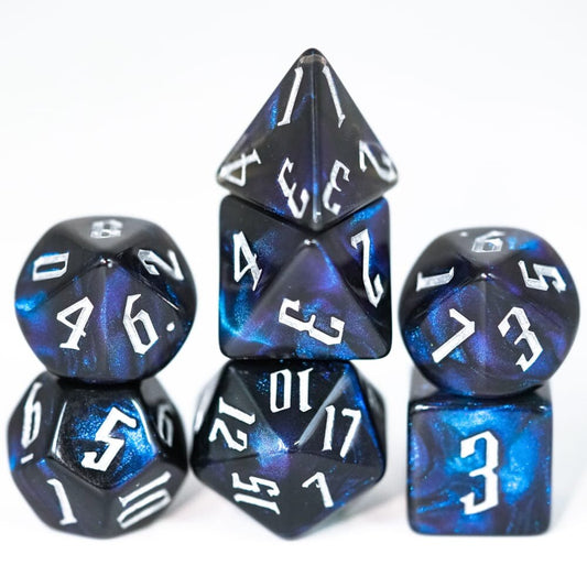 Set de dés de JDR Nébuleuse Céleste