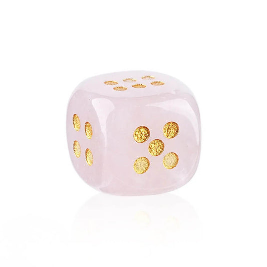 D6 en Quartz rose x6