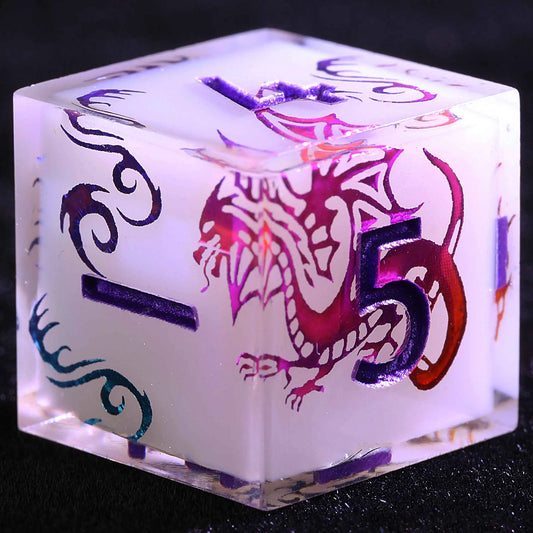 Lot de D6 Glyphe de Dragon