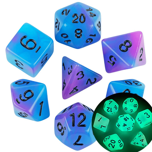 Set de Dés de JDR Lumineux