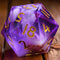 Lot de D20 Mirage Violet