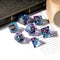 Set de dés Noyau Liquide violet