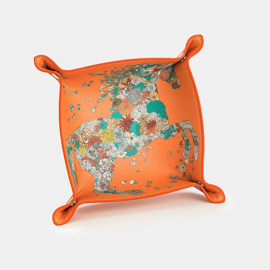 Piste de Dés Carrée Motif Cheval