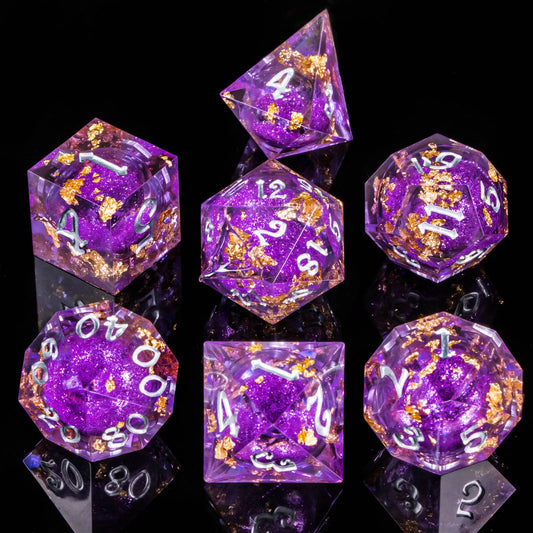 Set de dés scintillants