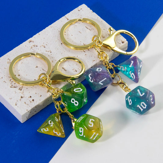 Porte-clés Dés de JDR