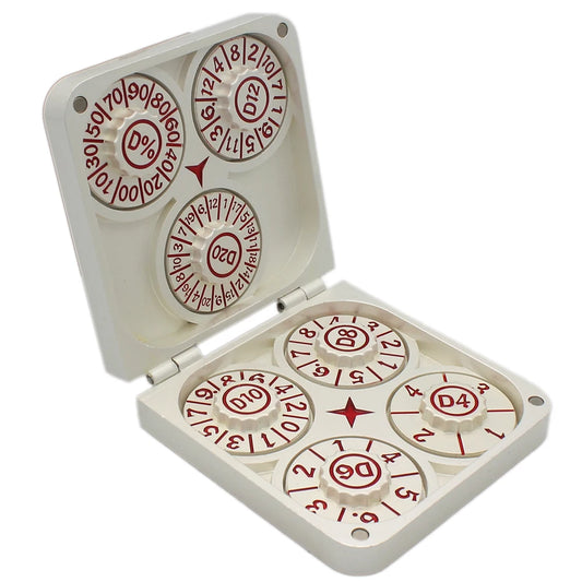 Jeu de dés en métal Gyroscope 7 en 1