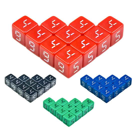 Ensemble de dés en métal, jeu de table dés Multi - facettes ( bleu Ensemble de dés en métal, jeu de table dés Multi - facettes ( bleu