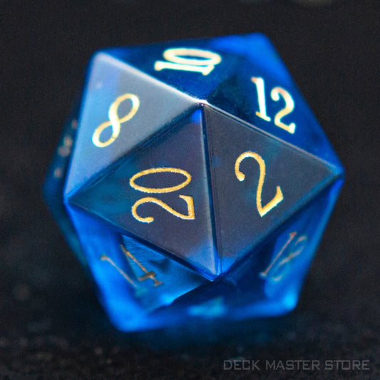 Set de 2 dés à 20 faces en métal Dungeons & Dragons dans l'Antre du Set de 2 dés à 20 faces en métal Dungeons & Dragons dans l'Antre du