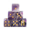 Lot de 6 D6 cube en améthyste
