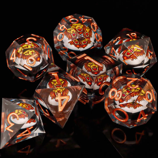 Set de dés Tête de lion