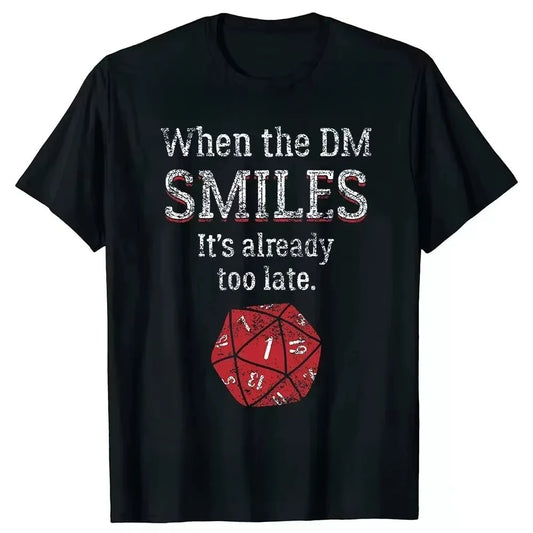 Tee-Shirt JDR - Quand le MJ Sourit