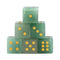 Lot de 6 D6 cube en aventurine