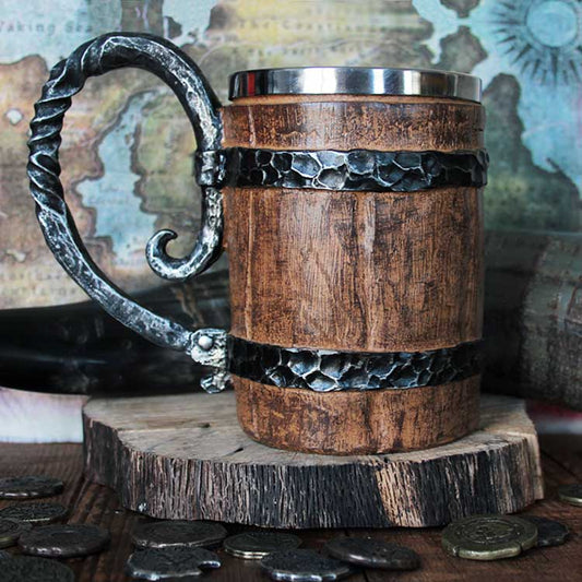 Chope de bière de viking