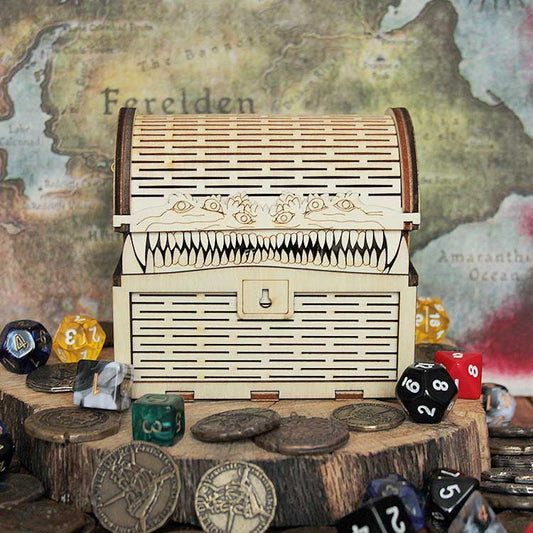 Coffre Mimique en Bois