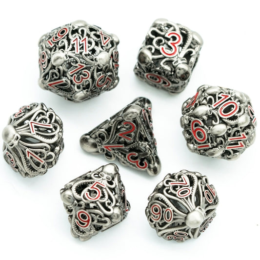 Set de Dés Cthulhu en Métal