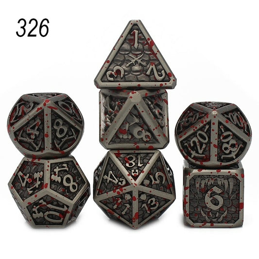 Dés de JDR en Métal Donjons et Dragons