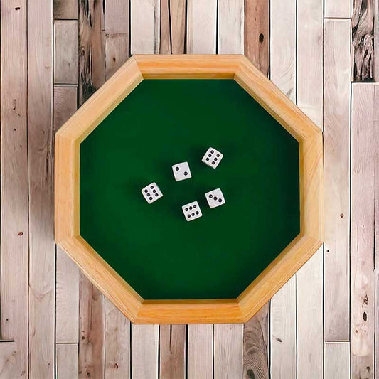 Piste de Dés en Bois
