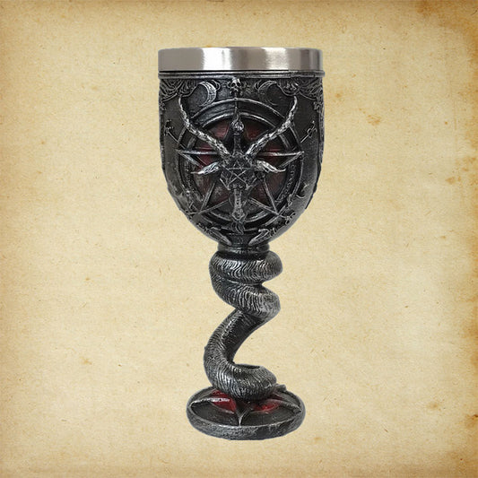 Chope et Verre de Démon - Baphomet, le Prince Diabolique